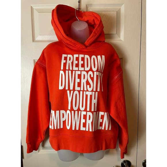 IMAAN x FRAME ZIP SLEEVE HOODIE Size Small - Picture 5 of 7